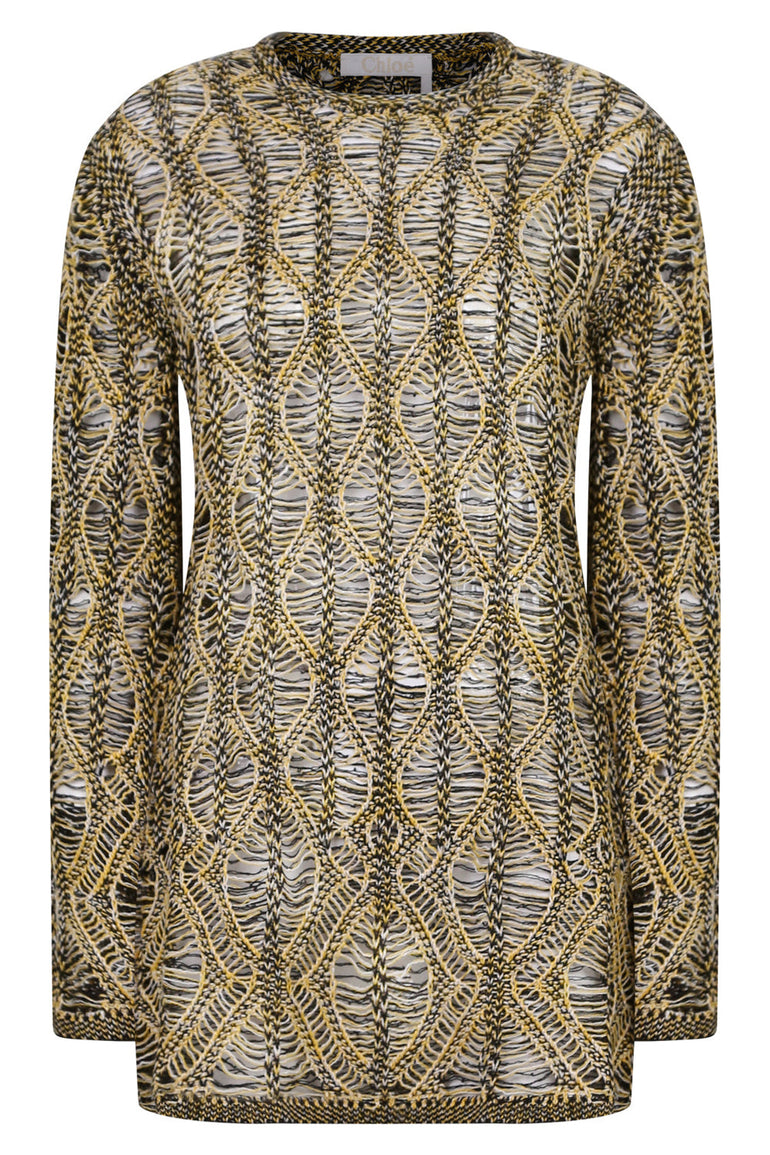 CHLOE DRESSES L/S TUNIC DRESS TRULY YELLOW