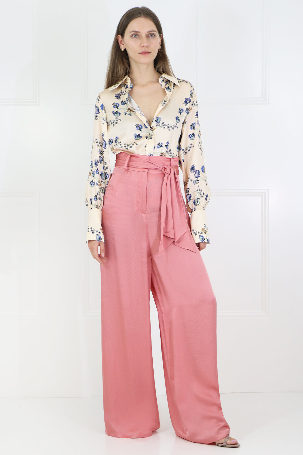 CHLOE RTW FLORAL PRINT BLOUSE L/S MULTI