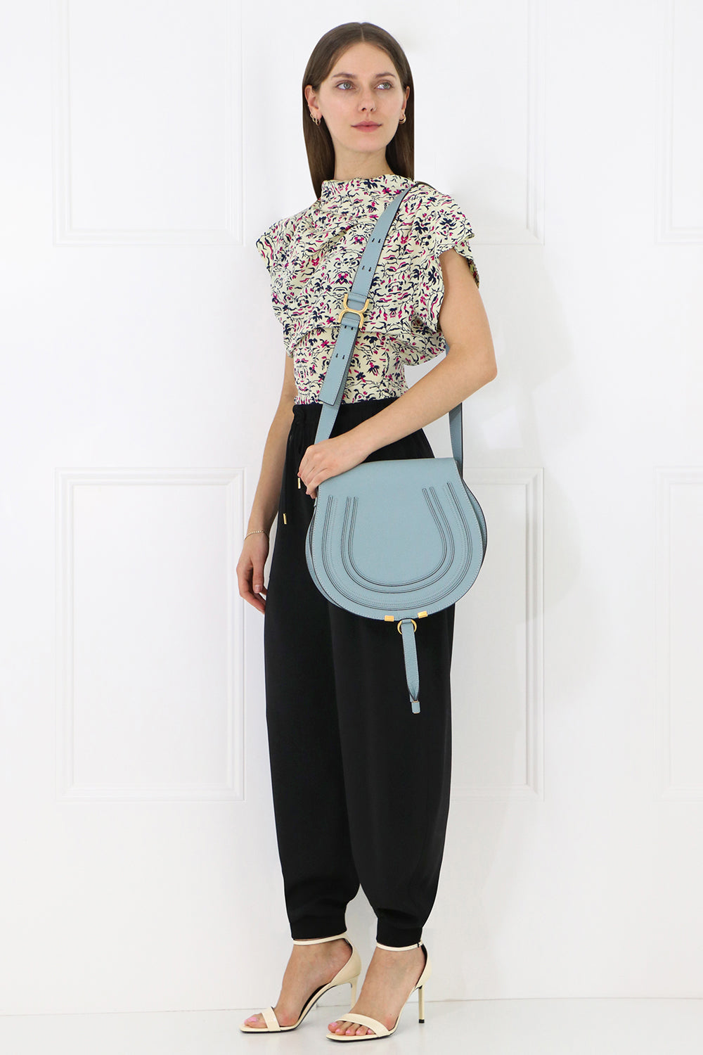 CHLOE RTW HAREM PANT WITH DRAWSTRING BLACK