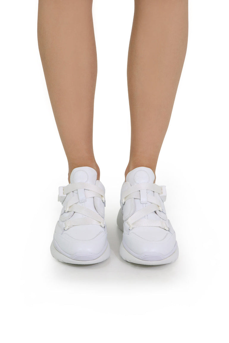 CHLOE SHOES SONNIE SNEAKER WHITE