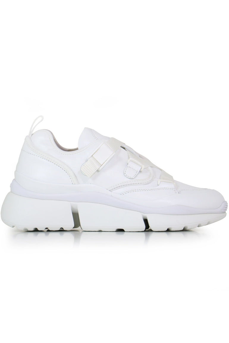 CHLOE SHOES SONNIE SNEAKER WHITE