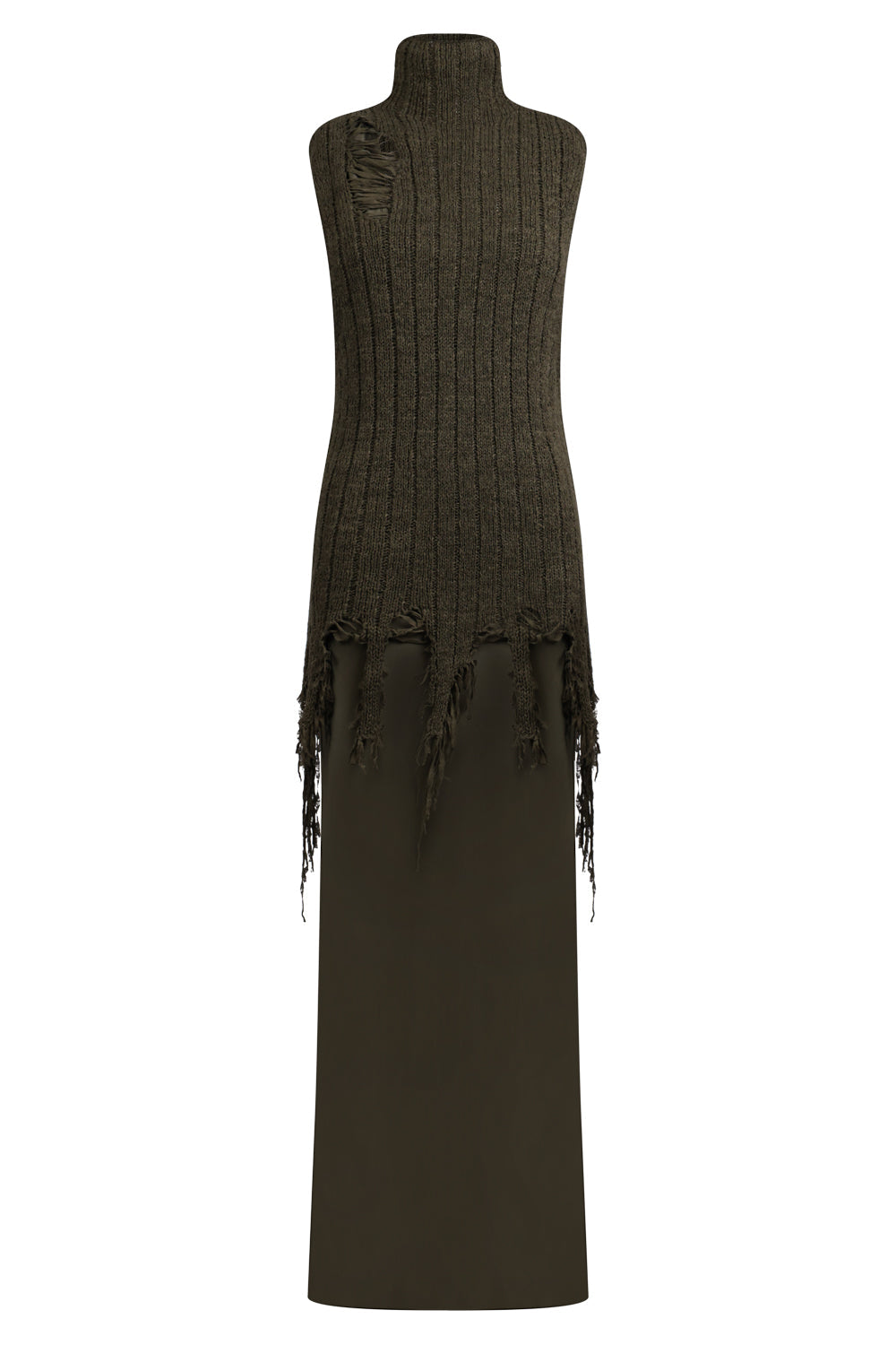 CHRISTOPHER ESBER RTW Relica Duo Vest Dress | Seaweed