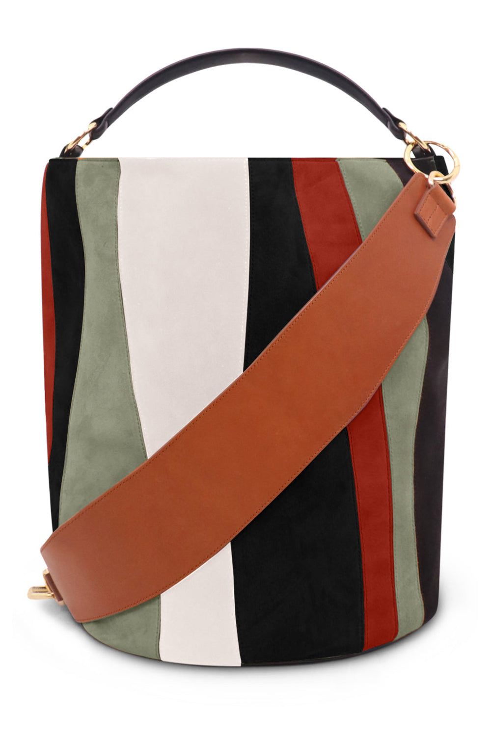 COLVILLE BAGS RED PATCH CYLINDER MAXI BAG | RED