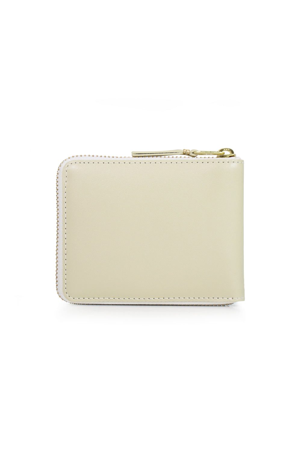 COMME DES GARCONS BAGS WHITE CLASSIC LEATHER ZIP WALLET | OFF WHITE