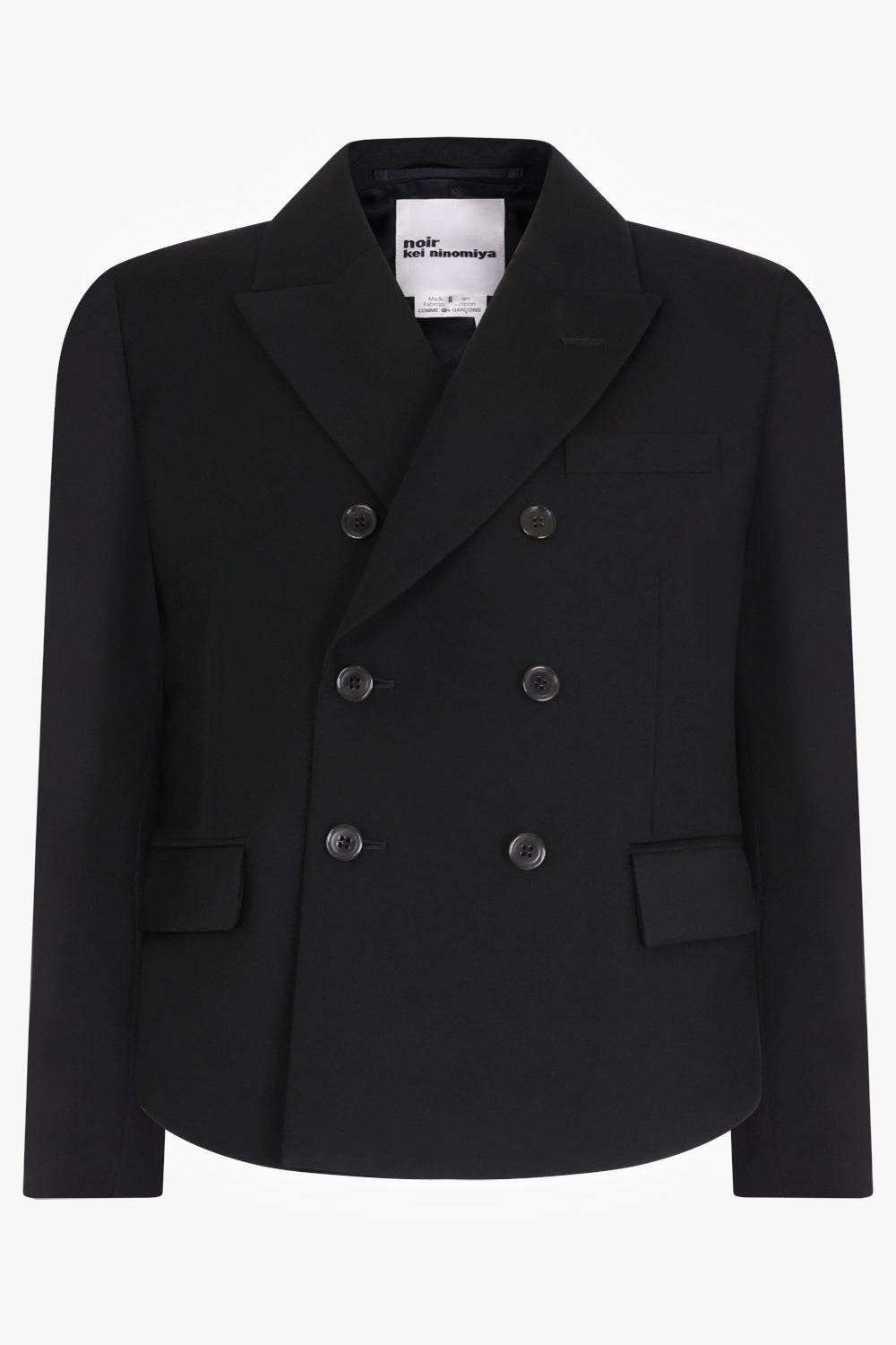 COMME DES GARCONS NOIR KEI NINOMIYA RTW Wool Mohair Jacket | Black