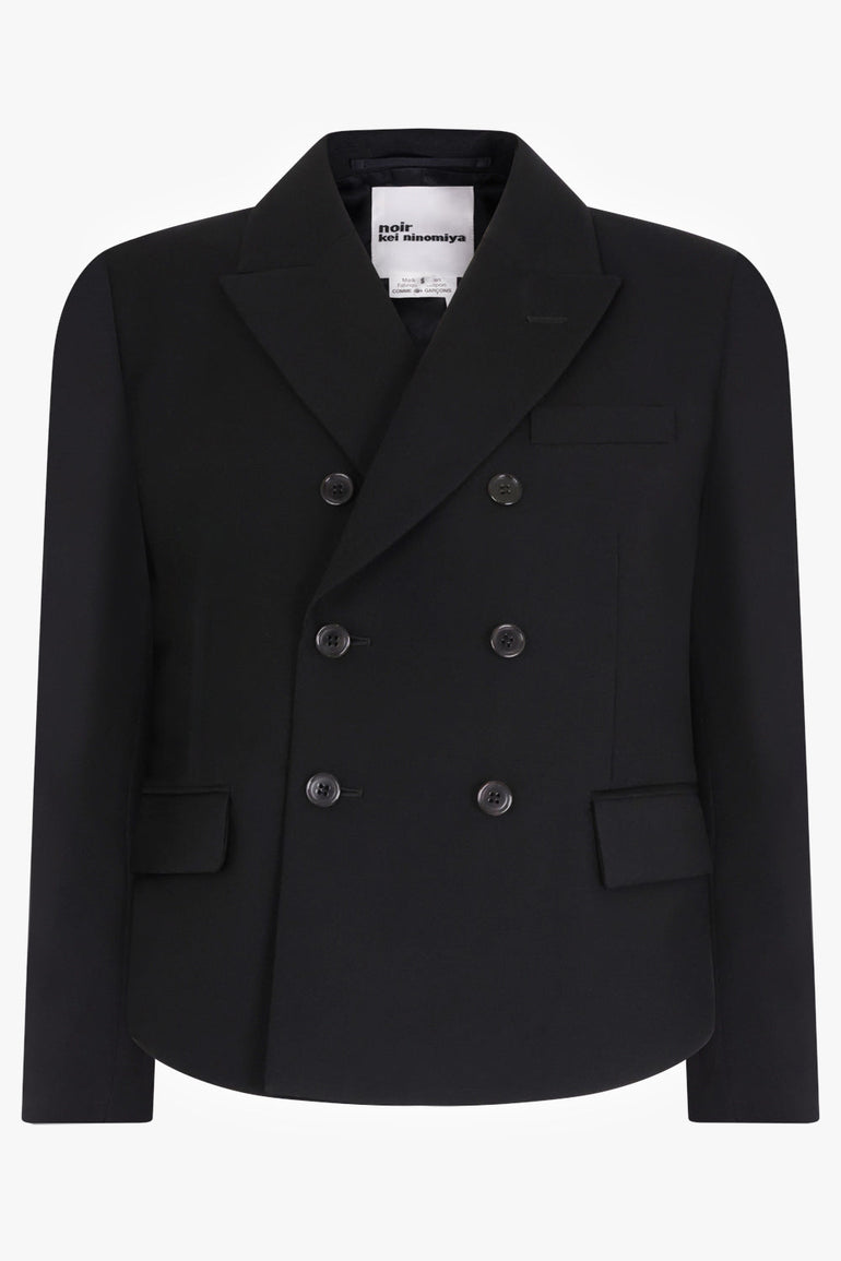 COMME DES GARCONS NOIR KEI NINOMIYA RTW Wool Mohair Jacket | Black