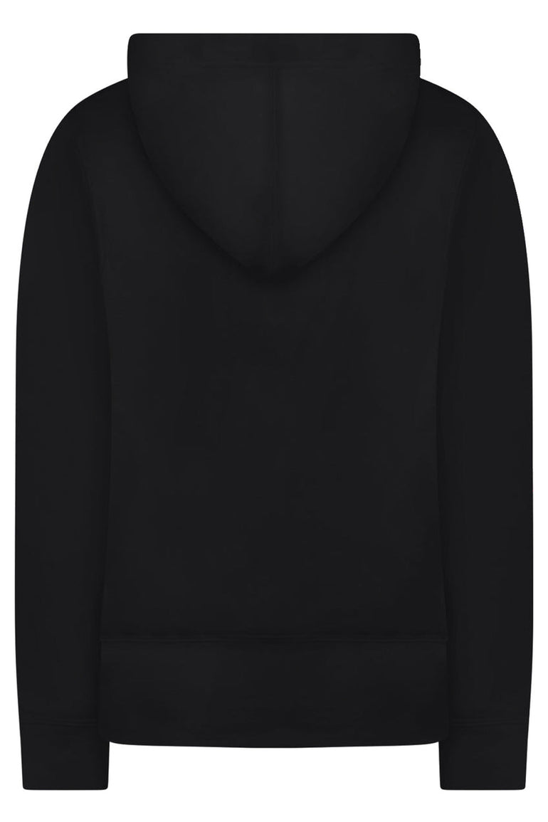 COMME DES GARCONS PLAY RTW PLAY MENS DOUBLE HEART ZIP HOODY | BLACK/RED HEARTS