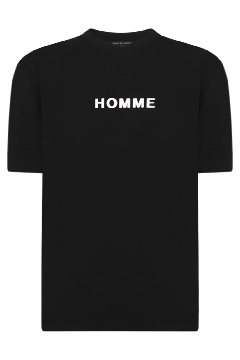 COMME DES GARCONS HOMME CREWNECK TSHIRT BLACK NEW SEASON PARLOUR X