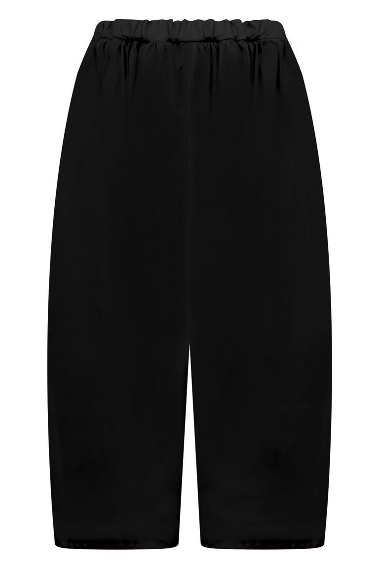 COMME DES GARCONS RTW CROPPED ELASTIC PANT | BLACK