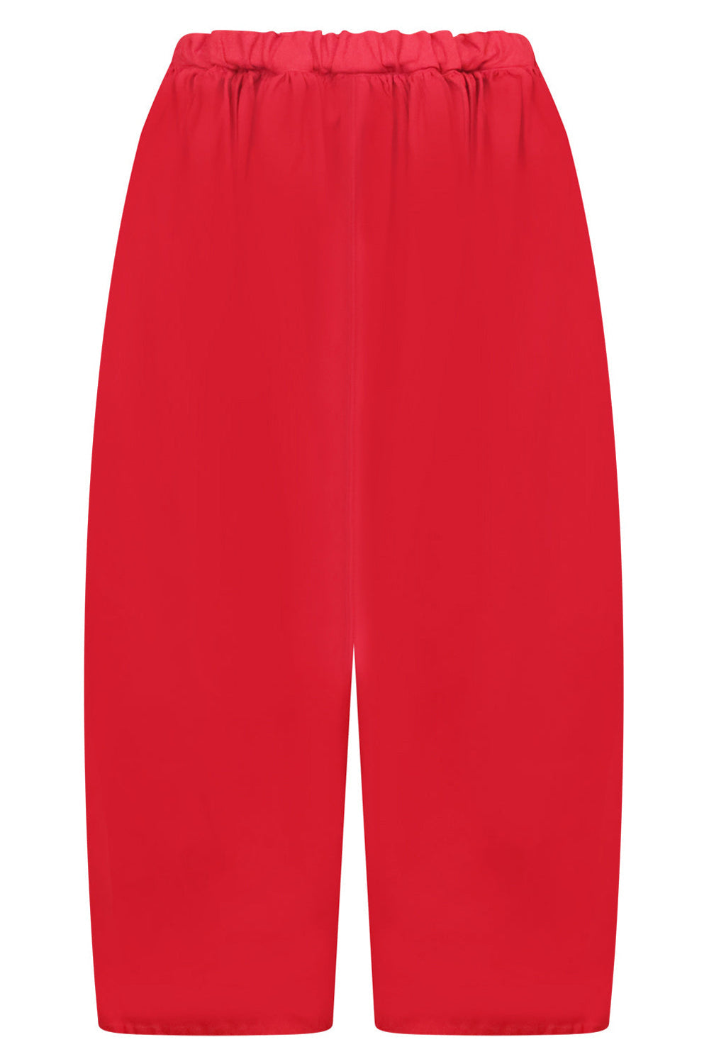 COMME DES GARCONS RTW CROPPED ELASTIC PANT | RED