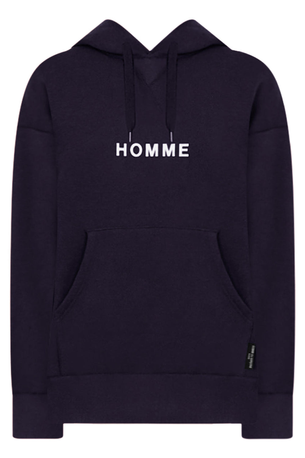 COMME DES GARCONS RTW HOMME LOGO HOODIE | CHARCOAL