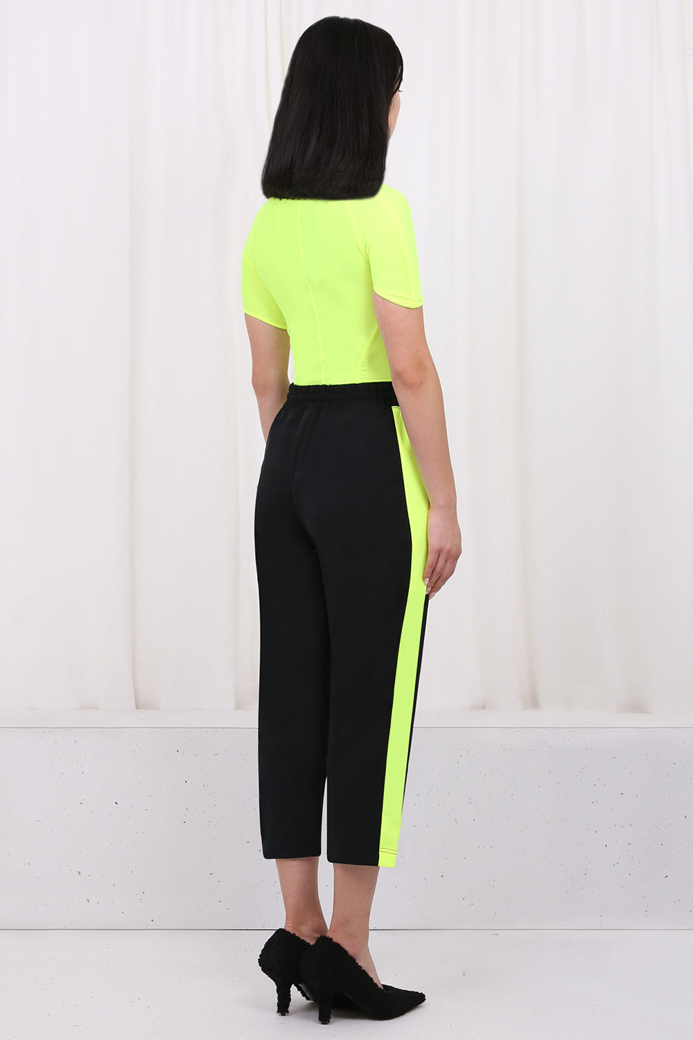 COMME DES GARCONS RTW JOGGER PANTS | BLACK/YELLOW