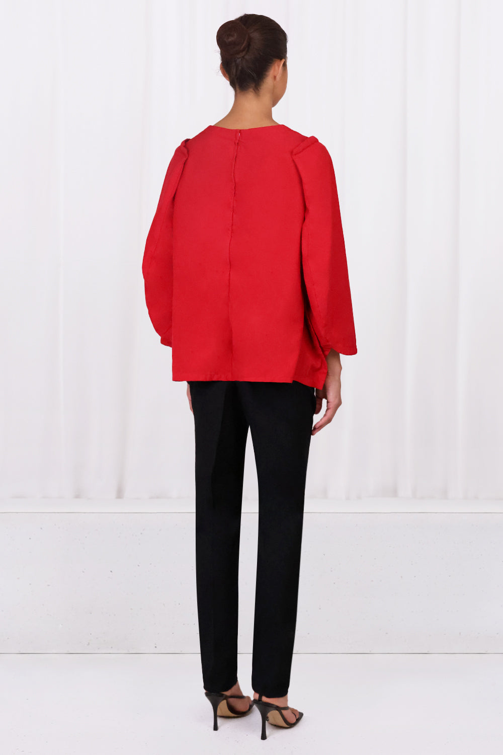 COMME DES GARCONS RTW LAYERED TOP | RED