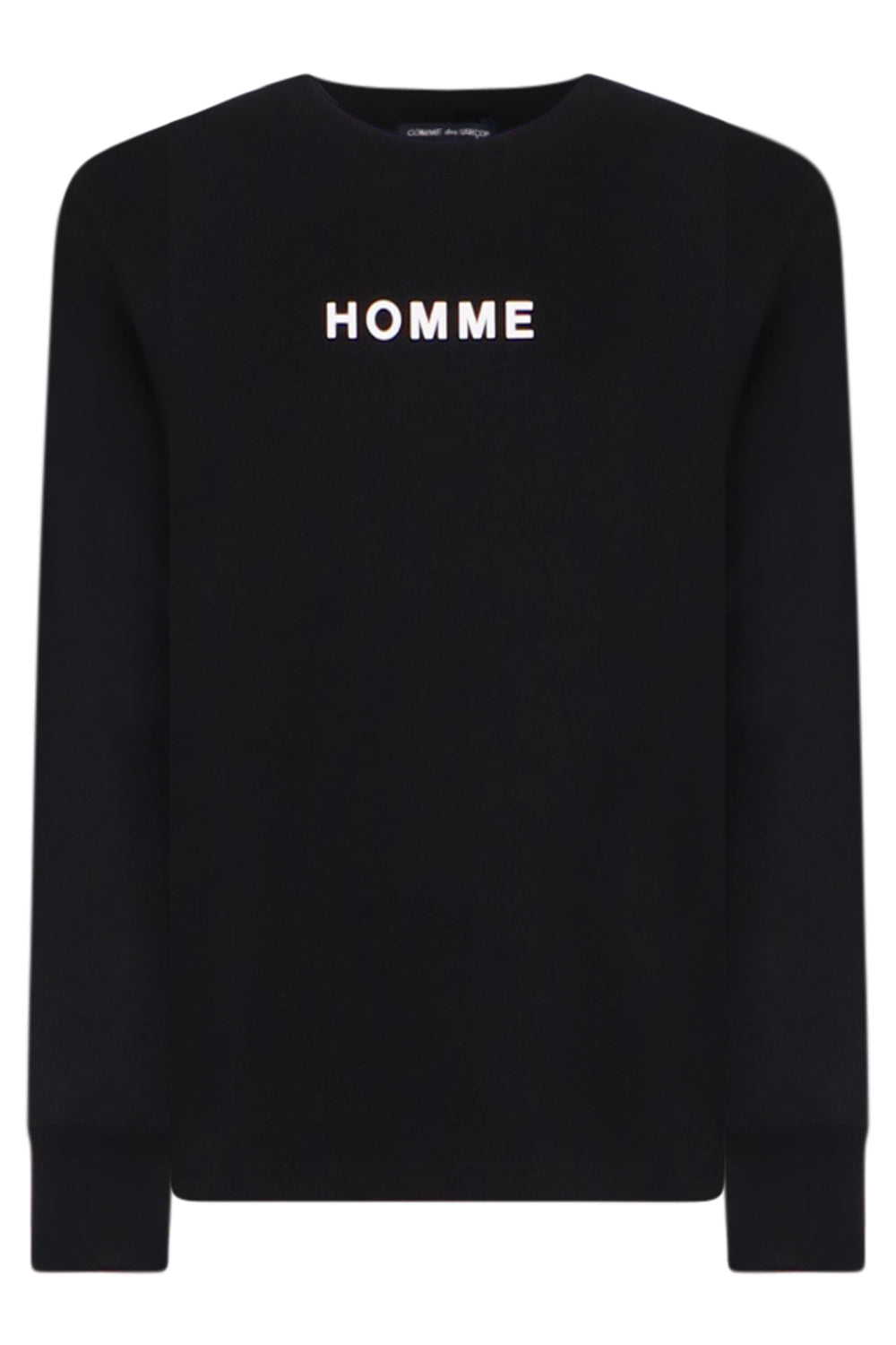 COMME DES GARCONS RTW LOGO SWEATSHIRT | BLACK