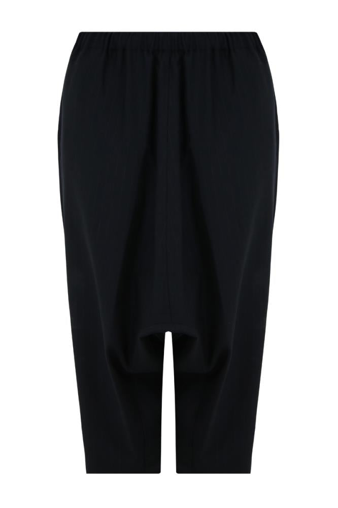 COMME DES GARCONS RTW BLUE / JP L PINSTRIPE DROP CROTCH PANT