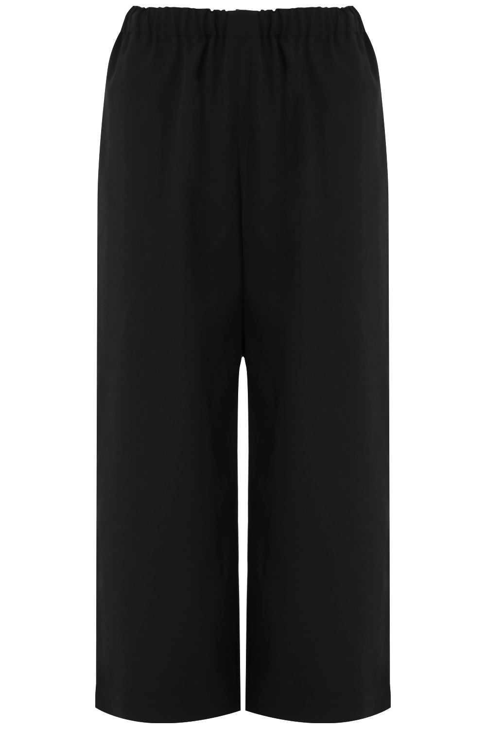COMME DES GARCONS RTW STRAIGHT LEG CROP PANT BLACK
