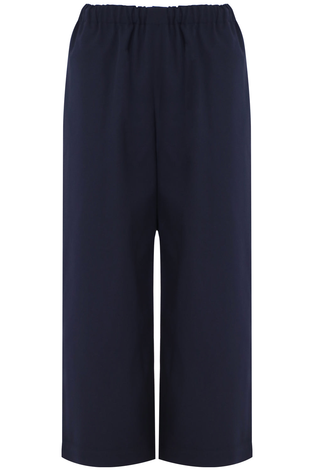 COMME DES GARCONS RTW STRAIGHT LEG CROP PANT NAVY