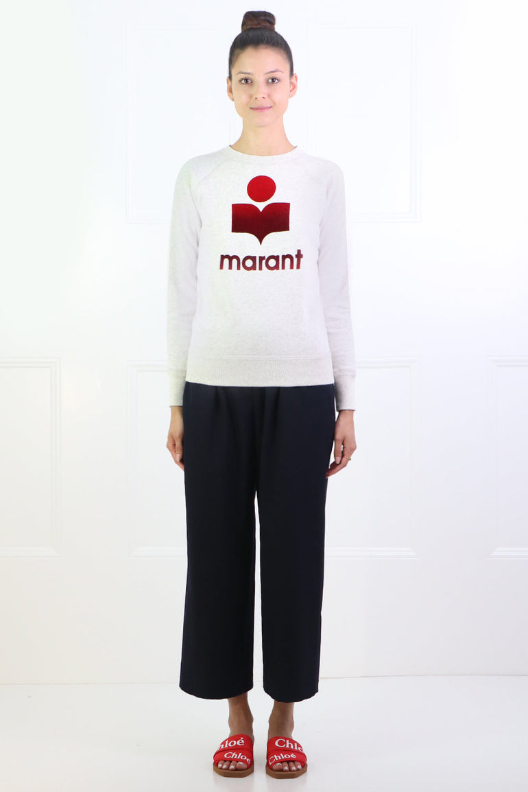 COMME DES GARCONS RTW STRAIGHT LEG CROP PANT NAVY