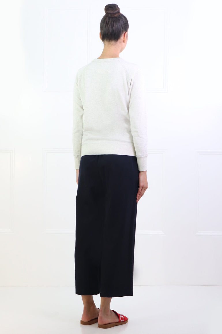 COMME DES GARCONS RTW STRAIGHT LEG CROP PANT NAVY