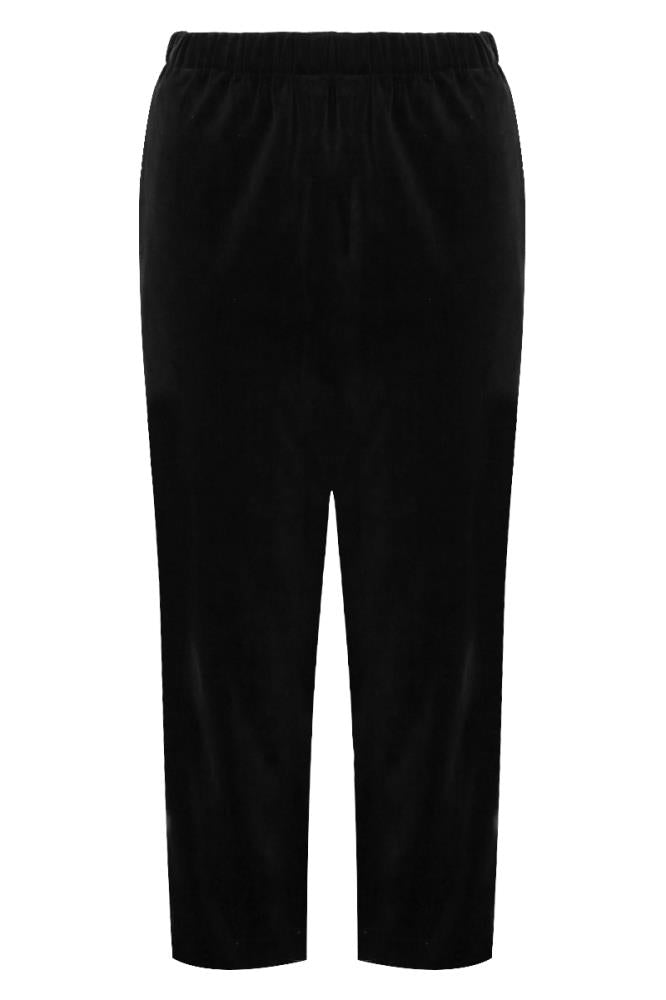 COMME DES GARCONS RTW BLACK / JP L VELVET PANTS BLACK