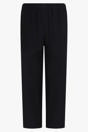 COMME DES GARCONS RTW Wool Garbadine Medium Straight Trouser | Black