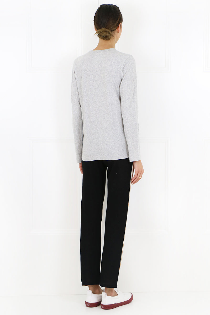COMME DES GARCONS RTW ZIPPER T-SHIRT GREY