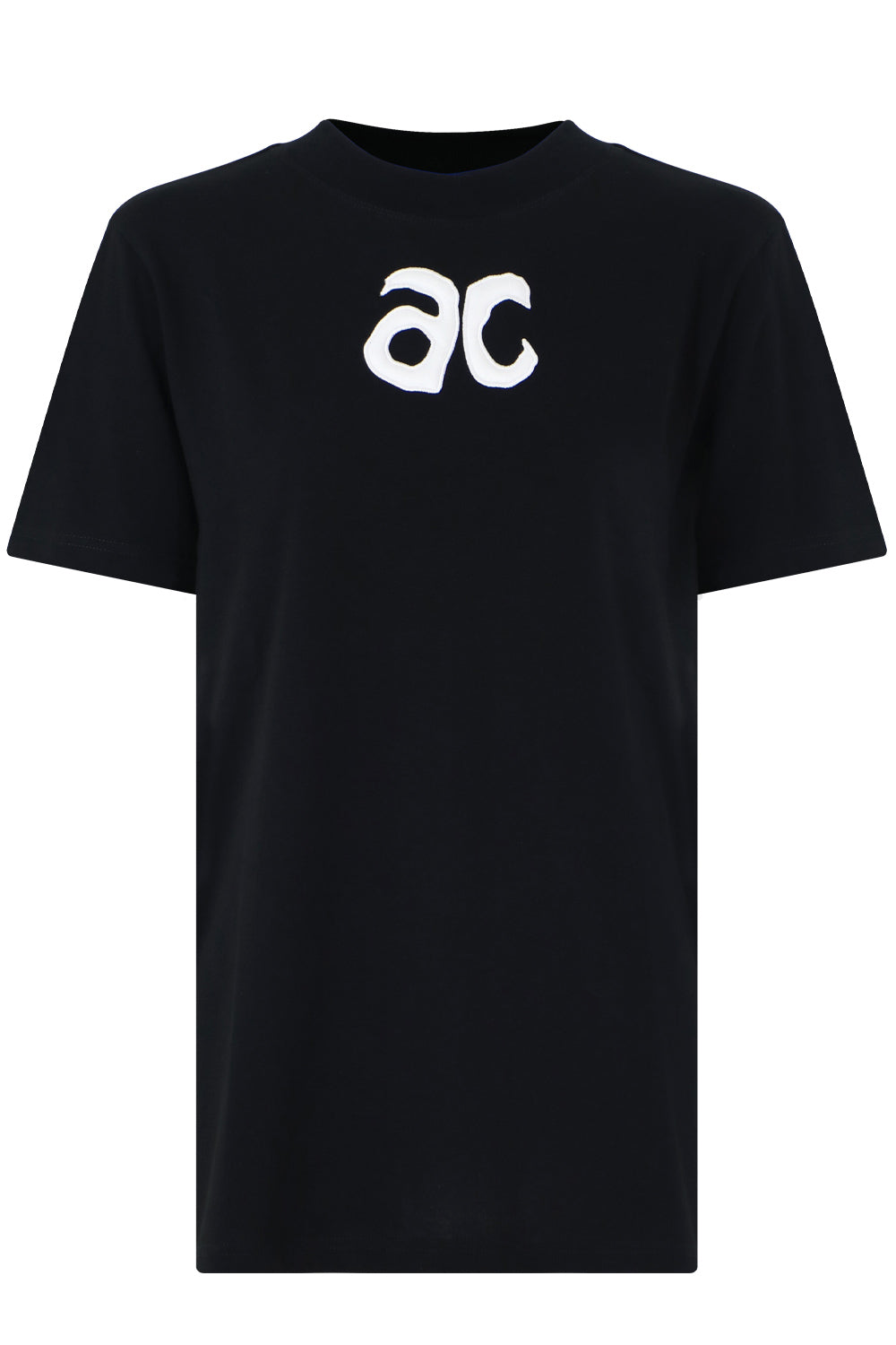 COURREGES RTW LOGO T-SHIRT S/S BLACK