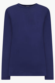 DRIES VAN NOTEN RTW HABBOT L/SLV T-SHIRT | DARK BLUE