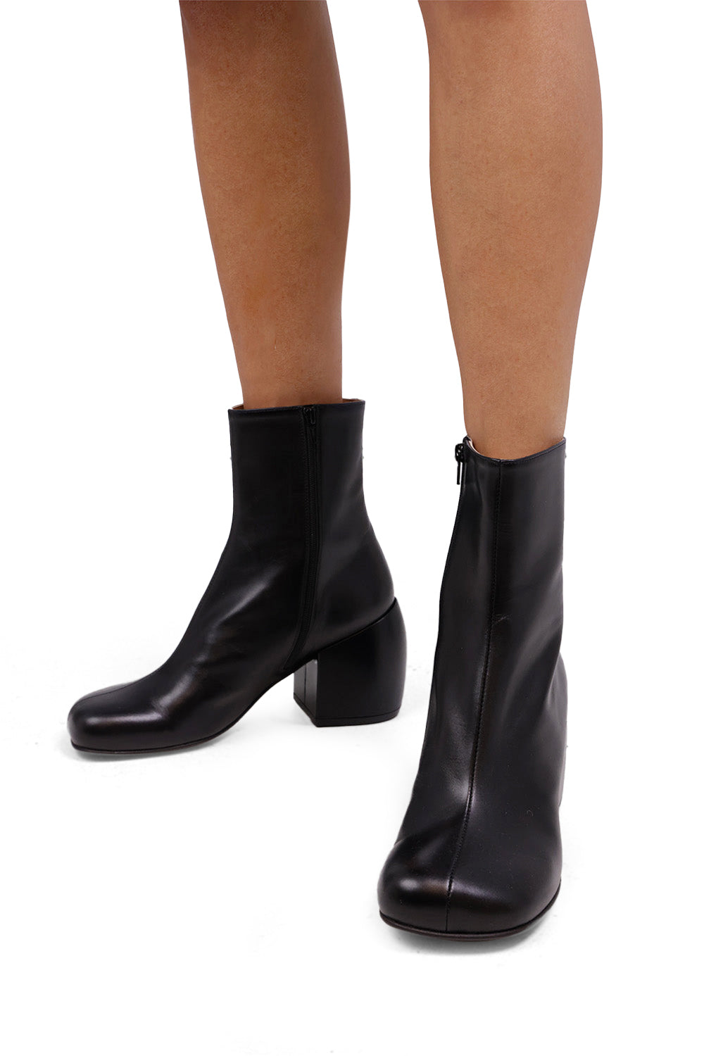 DRIES VAN NOTEN CLASSIC 60MM BOOT BLACK NEW SEASON PARLOUR X  