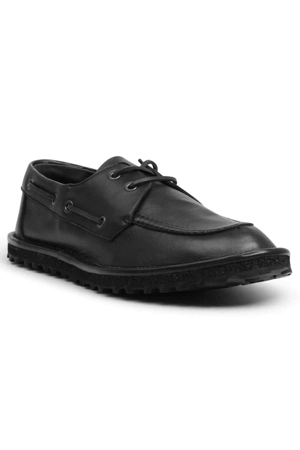 DRIES VAN NOTEN SHOES Leather Lace Up Shoes | Black