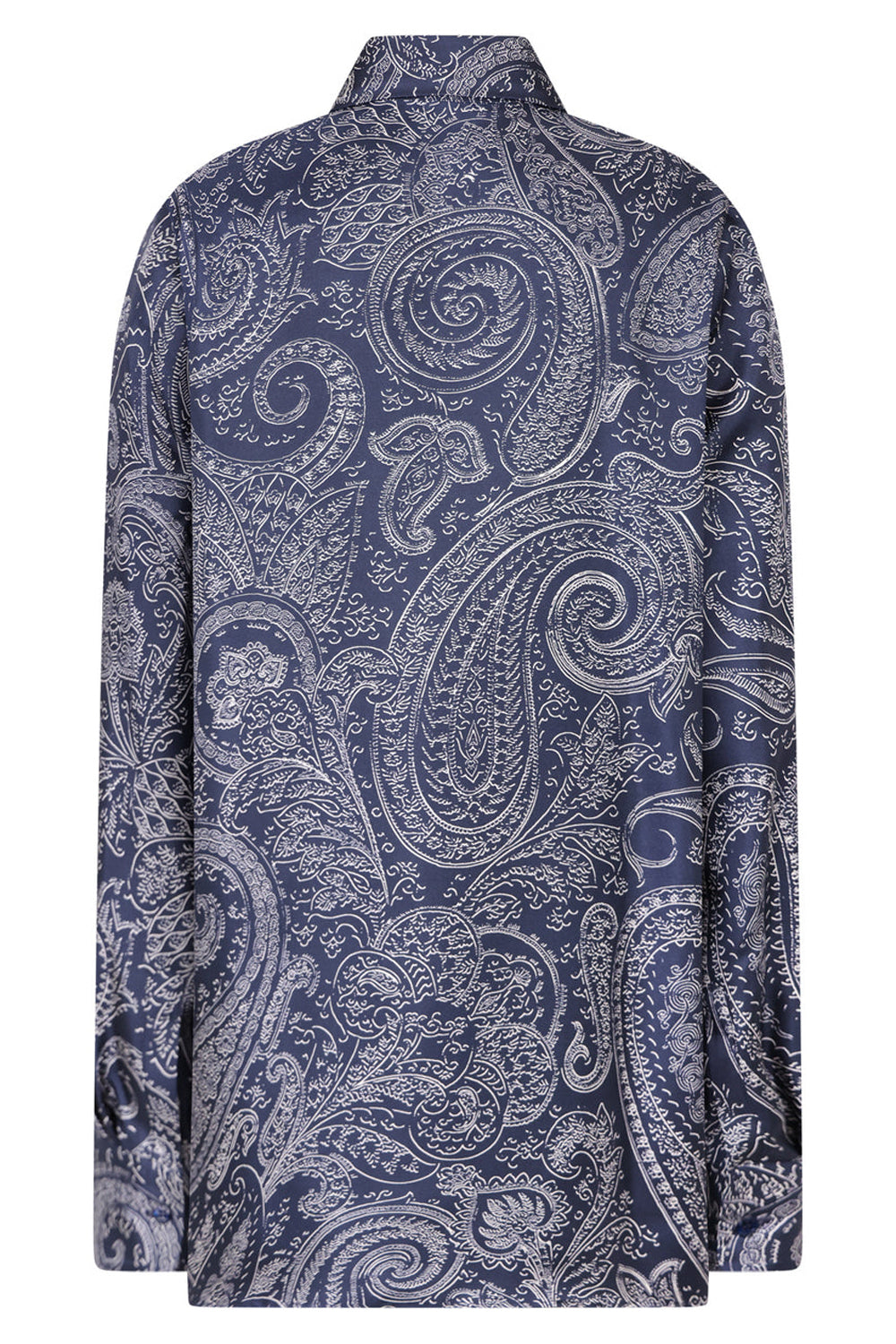 ETRO RTW PAISLEY BUTTON UP SHIRT | BLUE