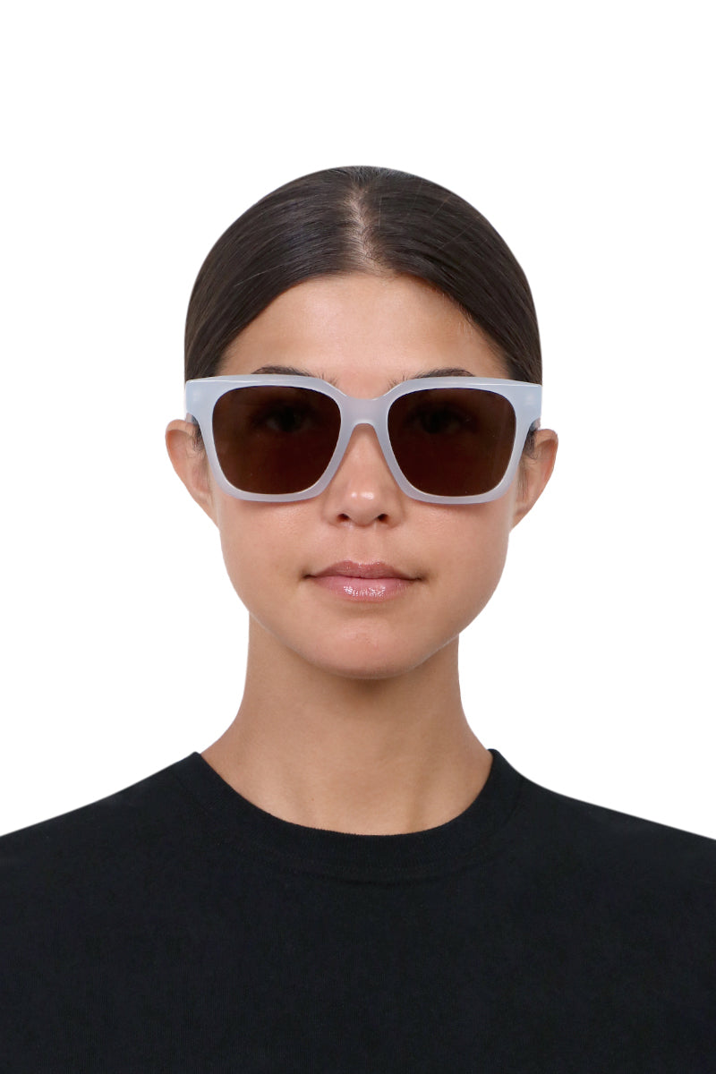 GIVENCHY Accessories MULTI RECTANGLE SUNGLASSES | CLEAR BLUE/GREY