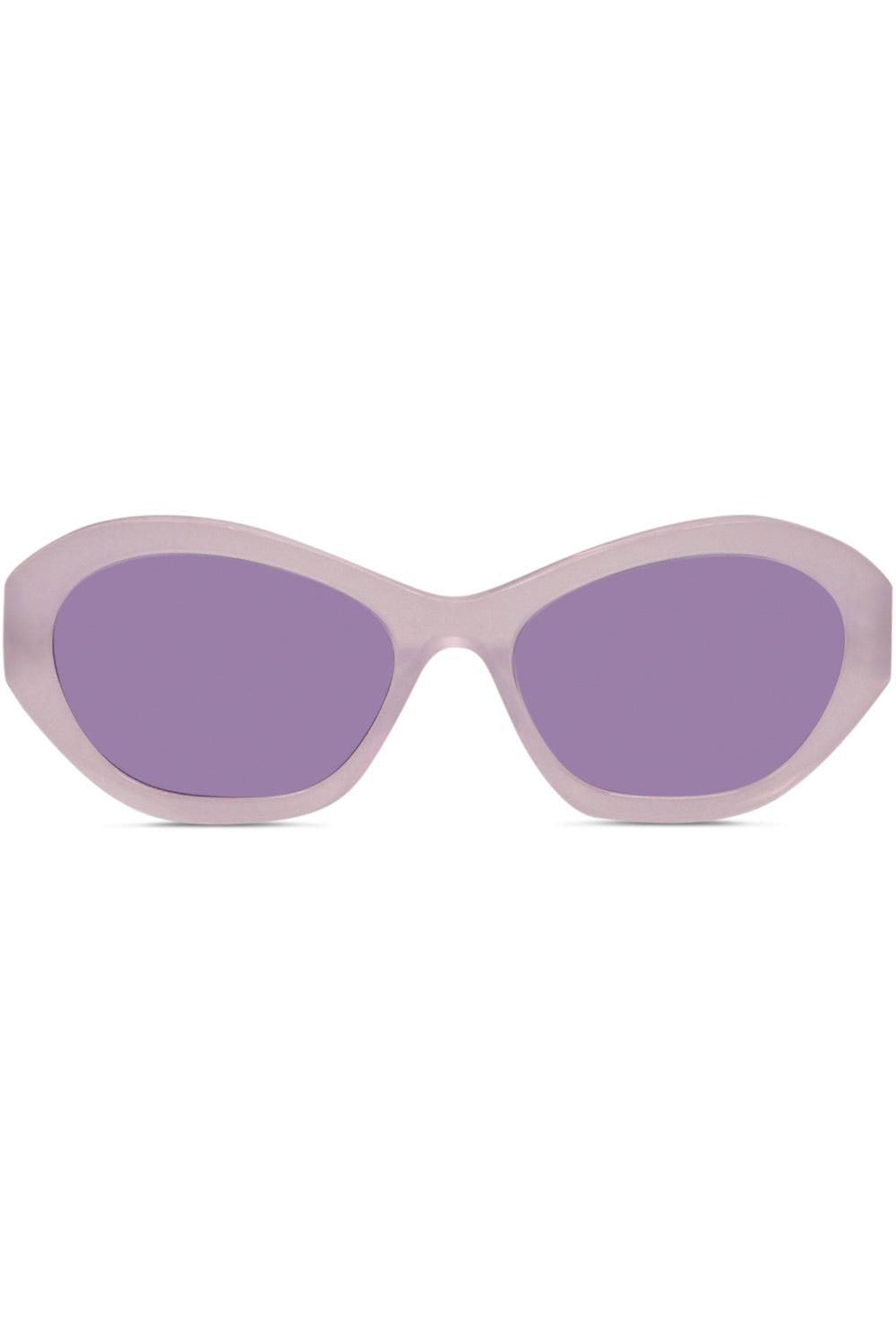 GIVENCHY ACCESSORIES MULTI RECTANGLE SUNGLASSES | CLEAR PURPLE
