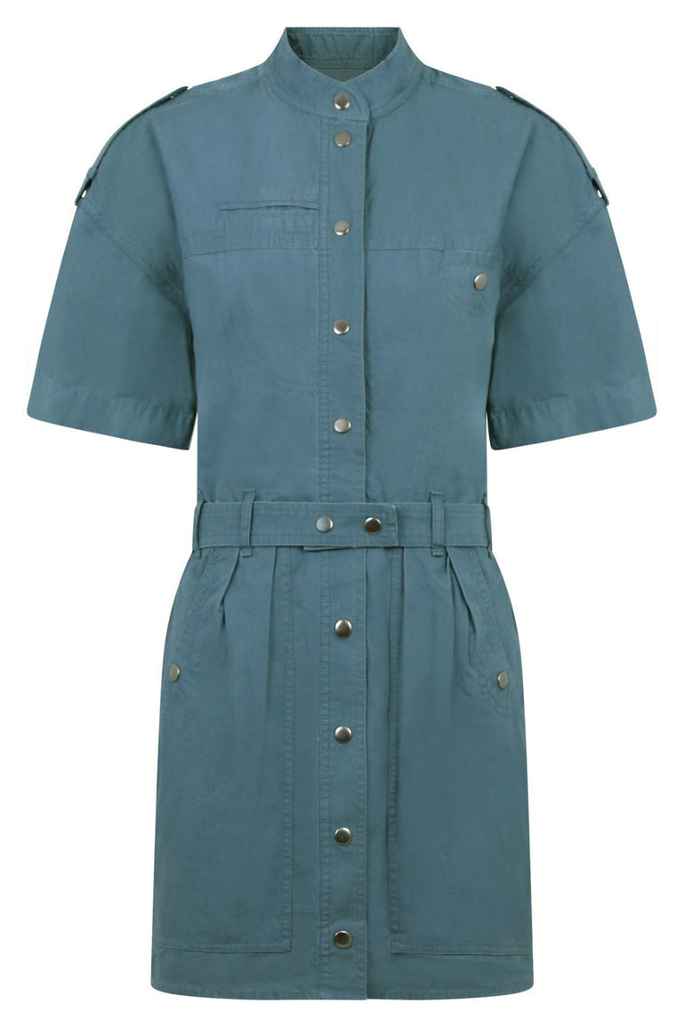 ETOILE RODWELL UTILITY DRESS | CELADON – Parlour X