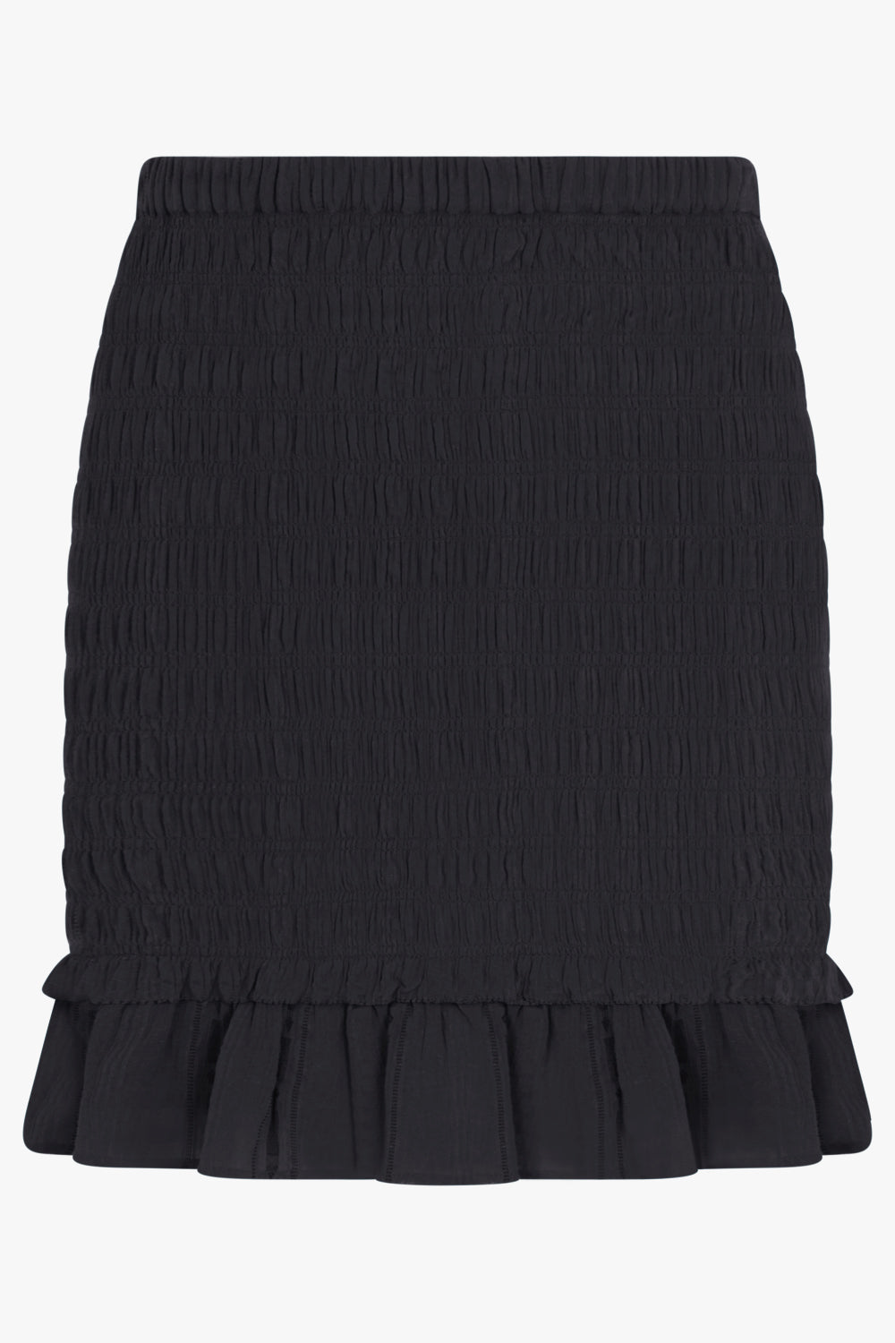 ISABEL MARANT RTW Dorela Ruched Mini Skirt | Black