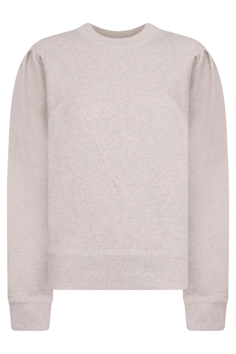 ISABEL MARANT RTW ETOILE MIDELIA SWEATSHIRT | ECRU
