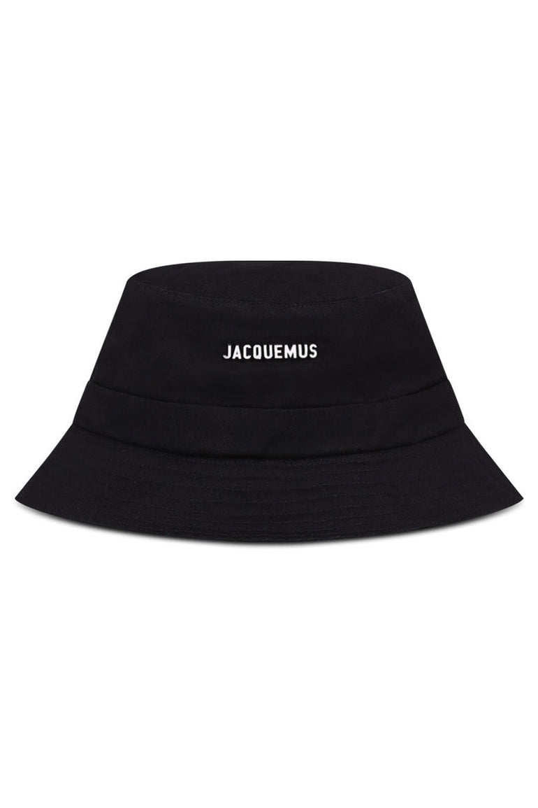 JACQUEMUS ACCESSORIES LE BOB GADJO BUCKET HAT BLACK