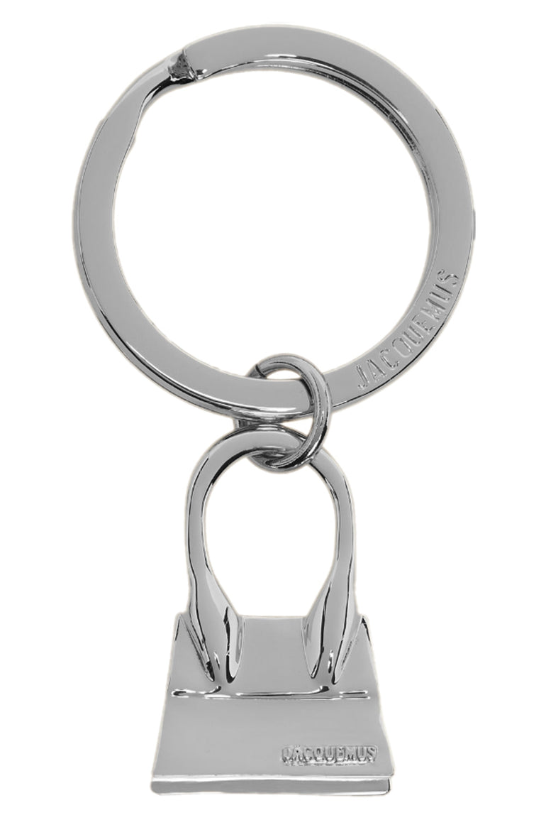 JACQUEMUS ACCESSORIES SILVER / ONE SIZE LE PORTE CLES CHIQUITO KEYRING | SILVER