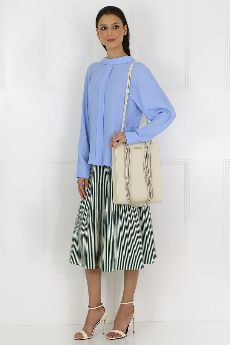 JACQUEMUS BAGS WHITE LE A4 TOTE BAG OFF WHITE