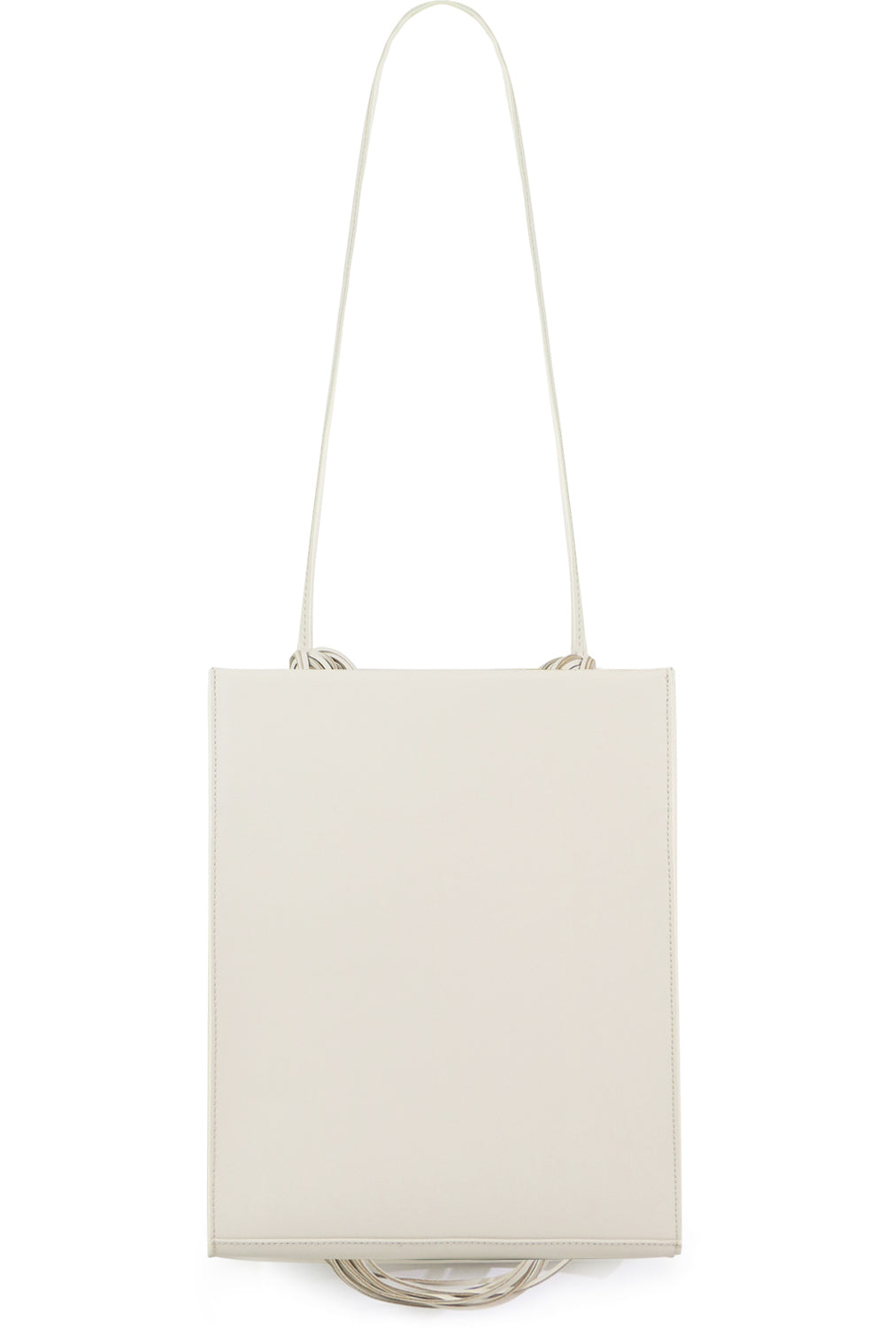 JACQUEMUS BAGS WHITE LE A4 TOTE BAG OFF WHITE