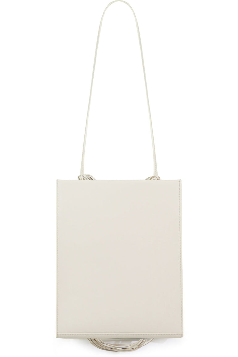 JACQUEMUS BAGS WHITE LE A4 TOTE BAG OFF WHITE