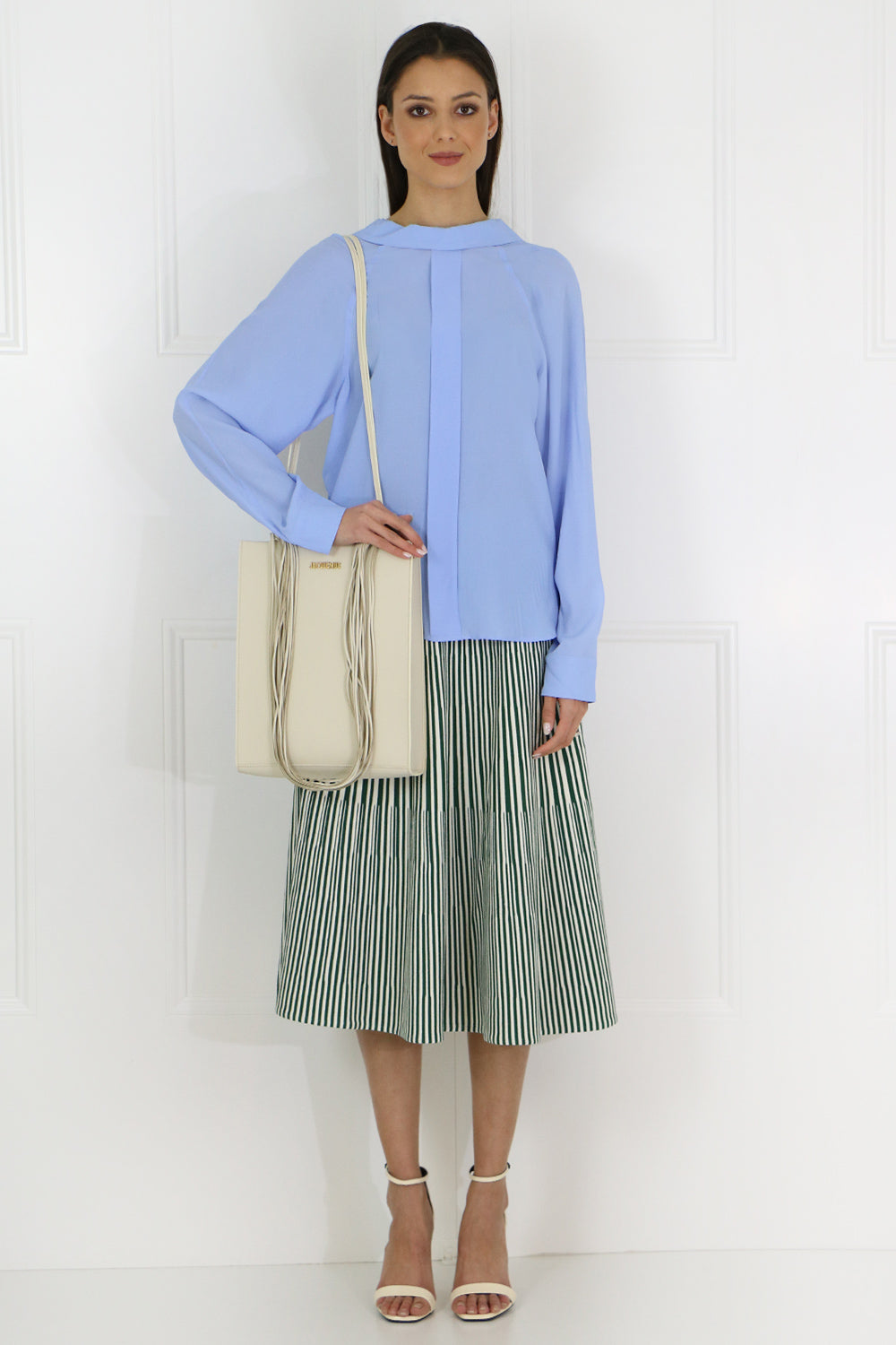 JACQUEMUS BAGS WHITE LE A4 TOTE BAG OFF WHITE