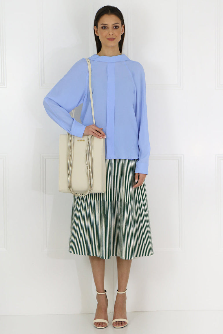 JACQUEMUS BAGS WHITE LE A4 TOTE BAG OFF WHITE