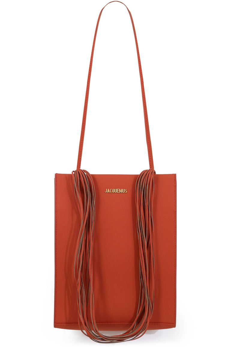 JACQUEMUS BAGS ORANGE LE A4 TOTE BAG ORANGE