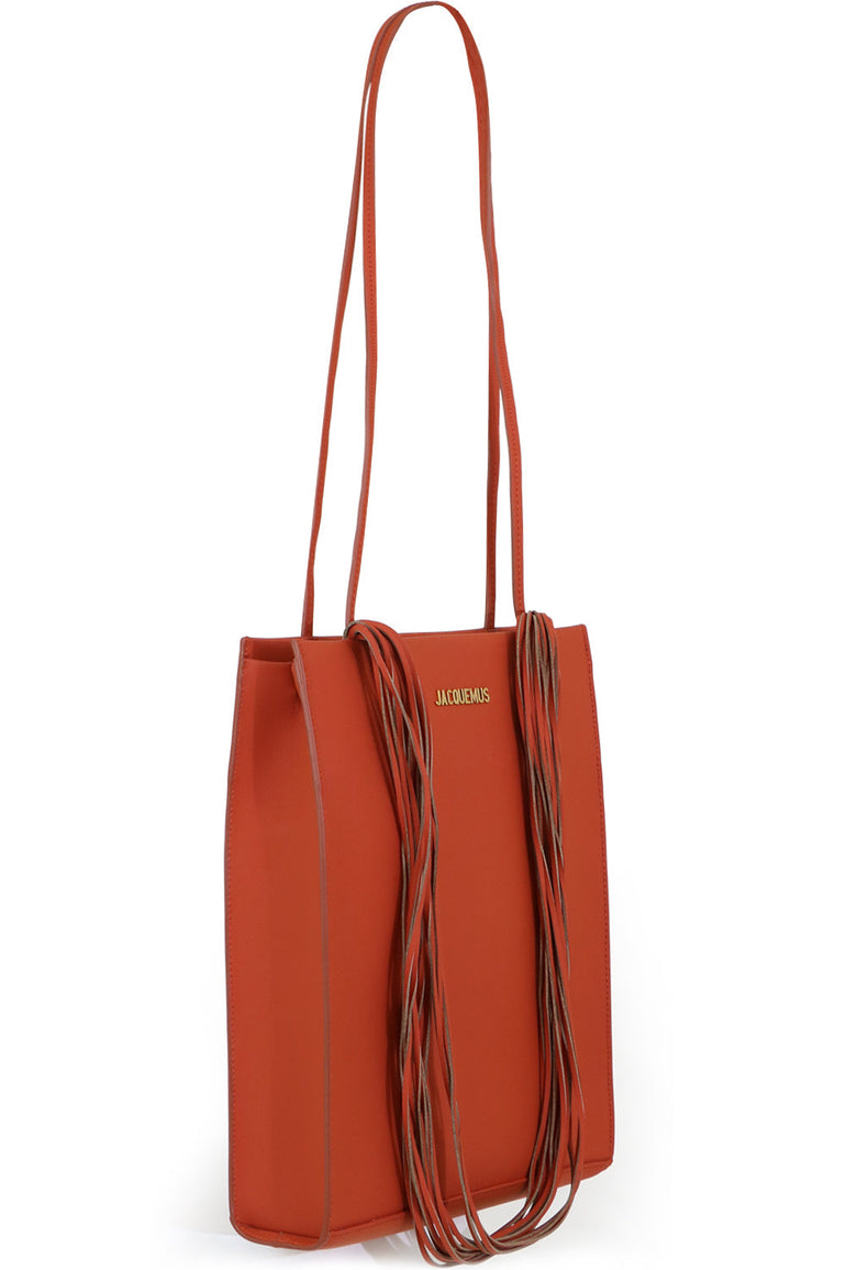 JACQUEMUS BAGS ORANGE LE A4 TOTE BAG ORANGE