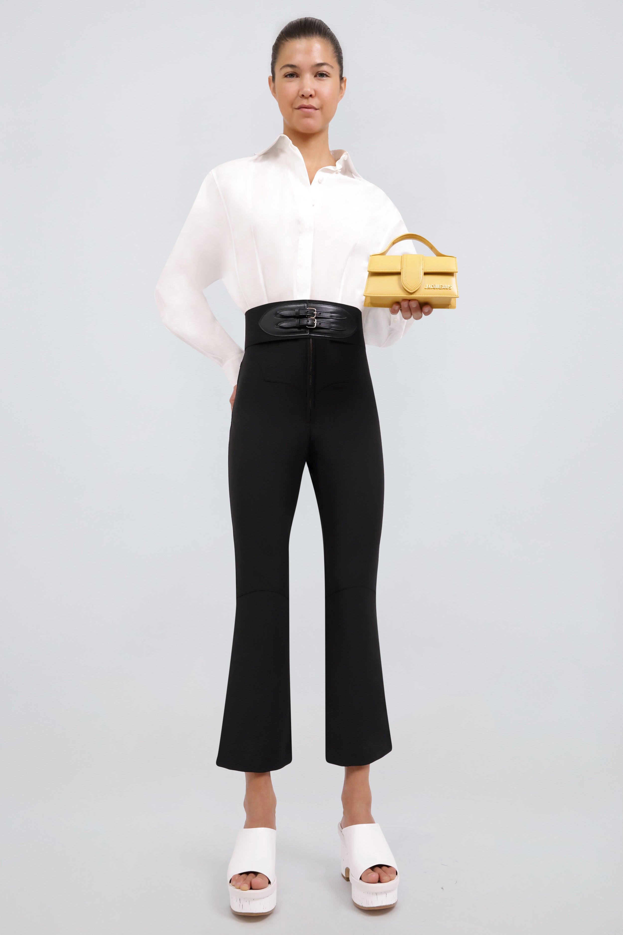 JACQUEMUS BAGS YELLOW LE BAMBINO BAG | DARK YELLOW