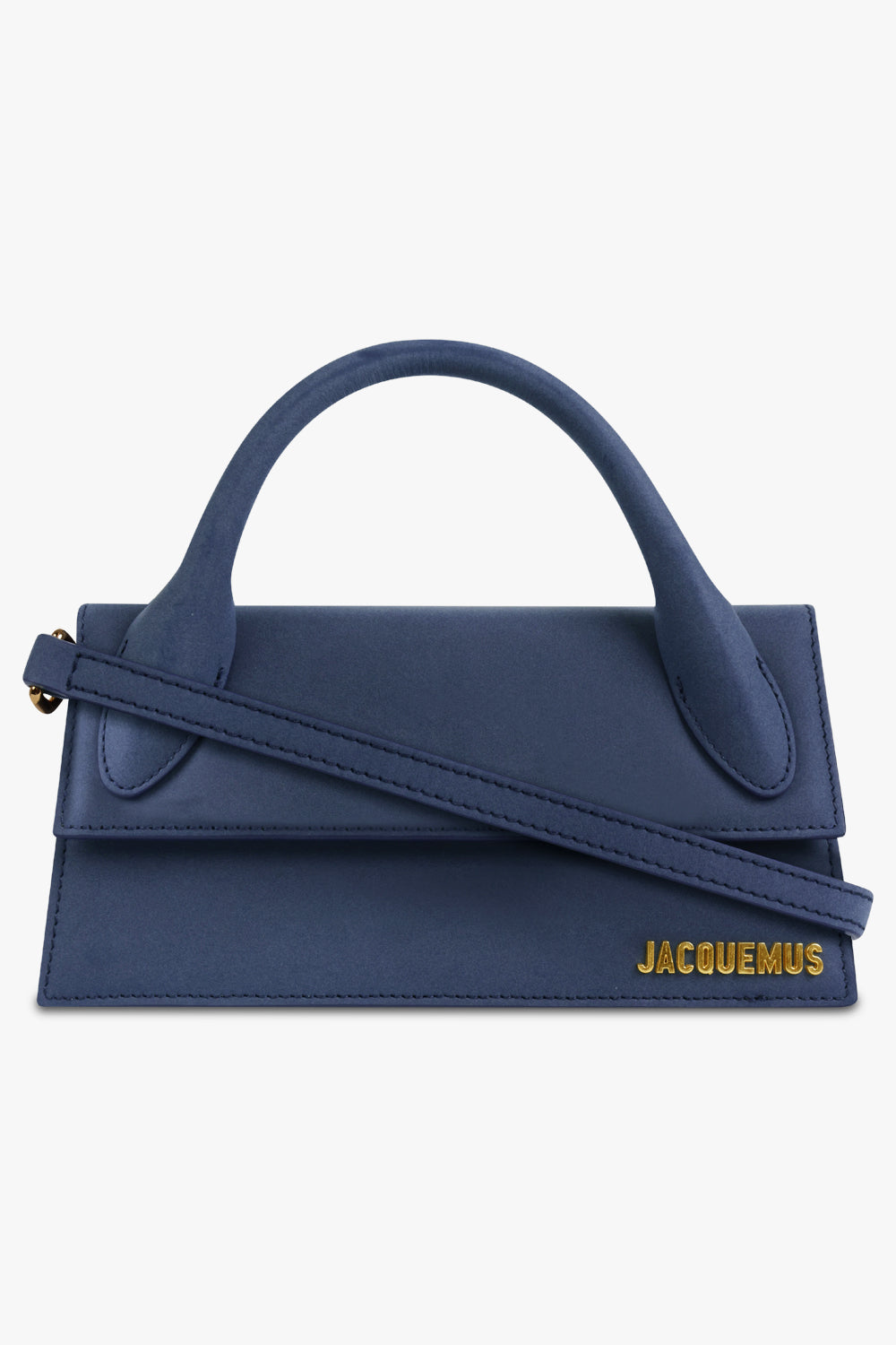 Jacquemus Blue Le Chiquito Long Leather Tote Bag