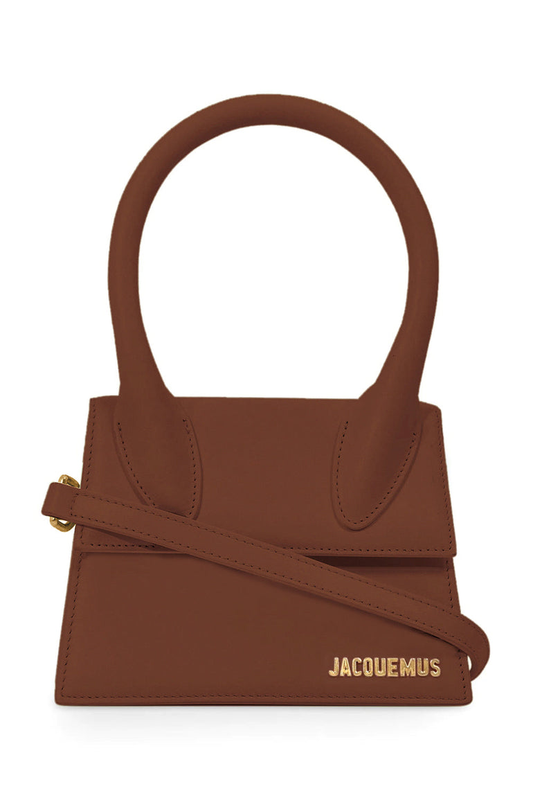 JACQUEMUS BAGS BROWN (850) / BROWN LE CHIQUITO MOYEN BAG | BROWN