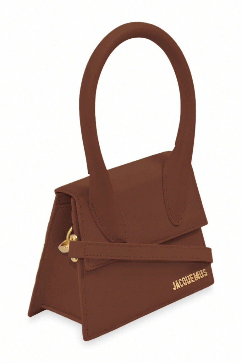 JACQUEMUS BAGS BROWN (850) / BROWN LE CHIQUITO MOYEN BAG | BROWN