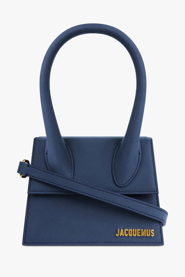 JACQUEMUS LE CHIQUITO MOYEN BAG DARK NAVY NEW SEASON PARLOUR X